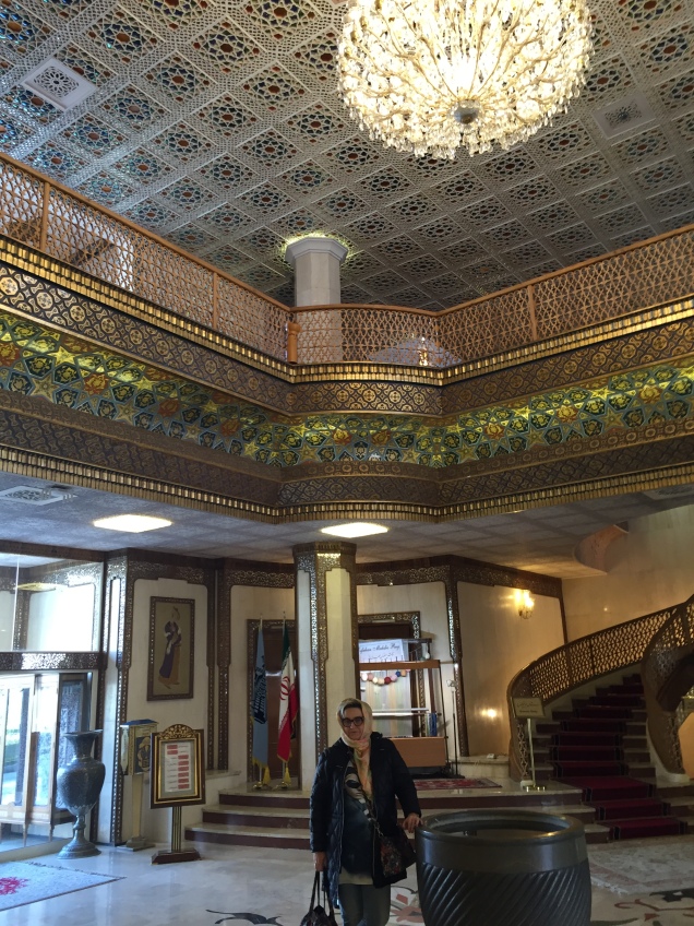 Isfahan - Lobby of Abbasi Hotel